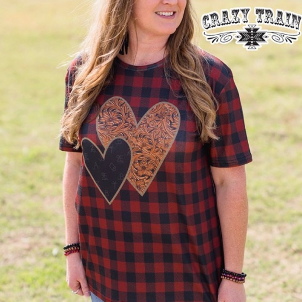 Crazy Train Valentwine Tee